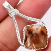 Natural Pietersite - Namibia 925 Sterling Silver Pendant Jewelry P-1587