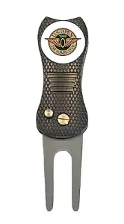 1998 US Open Olympic Club Golf Ball Marker + Switchblade Divot Tool