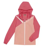 在飛比找momo購物網優惠-【KAPPA】吸溼排汗女款單層外套胭脂紅(淺桃粉 3117Z