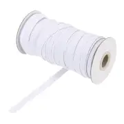 Elastic Sewing Bands 3/8 Inch x 50 Yards White Elasticity Stretch Elastic Bands