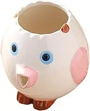 Kichvoe Chicken Beak Ceramic Egg Yolk Separator Reusable Egg White Separator Kitchen Baking Helper