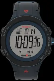 Timex Ironman T300 Mens 42MM Indiglo Watch Chrono Alarm Day-Date Month Indicator