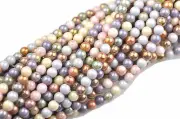 100 Luster Mix Czech Glass Round Druk Beads 4MM