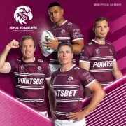 Manly Sea Eagles 2025 NRL Team Wall Calendar