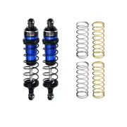 GPM Front Or Rear Alum Alloy Adjustable Shocks 87mm (2) Blue for 1/16 Mini Maxx