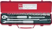 KOKEN 3/8(9.5mm)SQ. socket set, 21 pcs. 3206M New