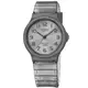 CASIO 卡西歐 / 簡約百搭 數字時標 日本機芯 橡膠手錶 半透明灰色 / MQ-24S-8B / 33mm