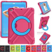 For iPad 5/6/7/8/9th Gen Mini Air 5 Pro 11 Kids Heavy Duty Shockproof Case Cover