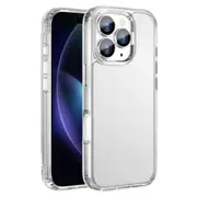 ZUSLAB for Apple iPhone 16 Pro Max Case Slim Hybrid Protective Heavy Duty Shockproof Cover (2024) - Clear