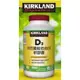 costco 好市多 KIRKLAND SIGNATURE 科克蘭 維他命D3軟膠囊 600粒