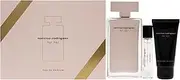 Narciso Rodriguez For Women 3 Pc Gift Set 3.3oz EDP Spray,10ml EDP Spray, 1.6oz Body Lotion