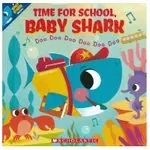 TIME FOR SCHOOL, BABY SHARK 歌謠繪本 平民繪本專賣店