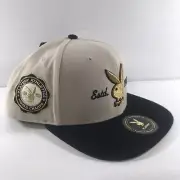 Playboy Gold Rush Snapback Unisex Hat Cap Bunny 1953 Lids Exclusive OSFM