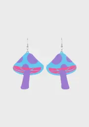 Saturn Girl Drop Earrings