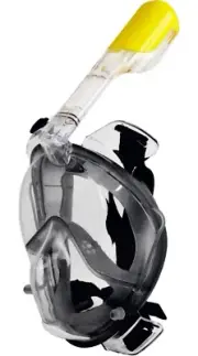 Snorkel Scuba Full Face Mask Swimming Underwater Diving With GoPro Mount