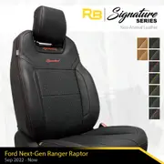 SIGNATURE SERIES Front Row Seat Covers - Ford Next-Gen Raptor (Made To Order)
