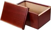 Pet Ash Box Memorial Urn for Dogs Cats Portable Design with Pullout Storage Durable Solid Wood Pet Funeral Keepsake for Ashes Remembrance