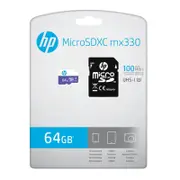 HP MicroSDXC U3 A1 64GB Micro SD Memory Card w/ Adapter for Smartphone/Tablet