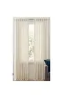 Origin21 84in. x 50in. Ivory Light Filtering Back Tab Single Curtain Panel