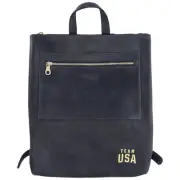 Parker Clay Navy Team USA Miramar Leather Backpack