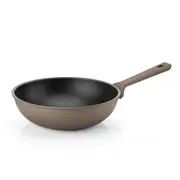 Guzzini Cook & Strong Steel Wok 28cm Gas/Induction Cookware Bronze
