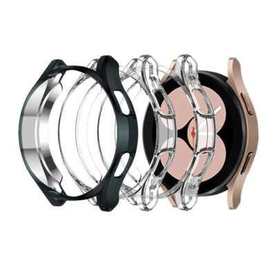 3 Pack Seltureone Compatible for Samsung Galaxy Watch 4 44mm Case Cover Protect