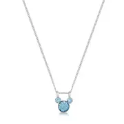 Couture Kingdom Disney Mickey Mouse Birthstone SS 40+7cm Pendant Necklace March