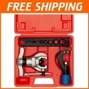 Durable Eccentric Flaring Tool Kit with Heavy-Duty Tube Cutter for Professionals