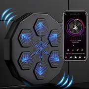 2023 Upgrade Electronic Music Boxing Machine, Boxing Training Punching Equipment with Boxing Gloves, Rechargeable, Portable (Color : Music Boxing Target and Gloves)