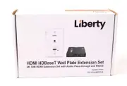 DigitaLinx HDMI HDBaseT Wall Plate Extension Set by Liberty DL-1H1A-WPKT-W p303