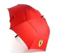 在飛比找Yahoo!奇摩拍賣優惠-全新 Ferrari 法拉利傘 長柄傘 雙層自動高爾夫傘 超