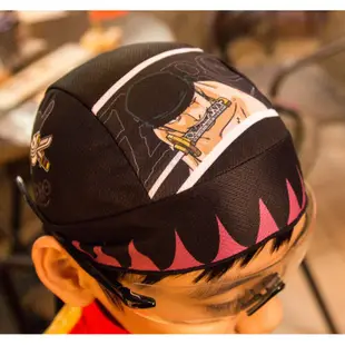 【路達自行車衣百貨】 航海王正版授權 索隆綁帽頭巾 海賊王 810040204