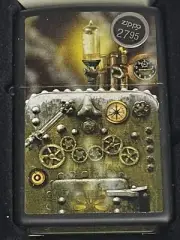 ZIPPO 2013 INDUSTRIAL MACHINERY BLACK MATTE LIGHTER SEALED IN BOX B16