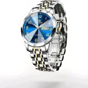 OLEVS 9970 Sports Waterproof Watch Luxury Stainless Steel Classic Men's Watch
