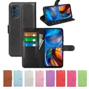 Premium Leather Wallet Case Flip Cover For Motorola Edge 50 Pro / Edge 20 Fusion