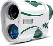 [REVASRI] Range Finder for Golf and Disc Golf, Measure in Feet Yards, Elevation and Slope Calculation, Pin Lock and Vibration, 1000 Yards Rechargeable Rangefinder