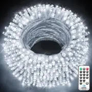 403Ft 1000 LED String Lights Outdoor Christmas Lights 8 Modes & Timer Fairy Ligh