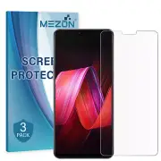 [3 Pack] OPPO R15 Premium Ultra Clear Screen Protector Film by MEZON