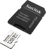 128GB High Endurance Video Microsdxc Card with Adapter for Dash Cam 4K UHD.