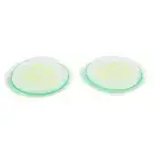 2 Pcs Hot and Cold Compress Gel Round Eye Patch under Patches Cooling Pads Ice