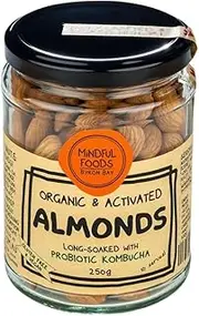 Mindful Foods Organic & Activated Almonds 250 g