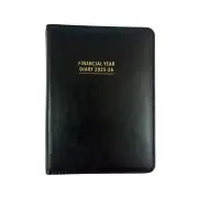 2025-2026 Financial Year Diary OzCorp A5 Day to Page Spiral Black FD67