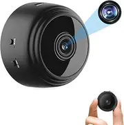 Mini WiFi Spy Camera HD 1080P Wireless Hidden Camera Video Camera Small Nanny Cam with Night Vision and Motion Activated Indoor Use Security Cameras Surveillance Cam for Car Home Office