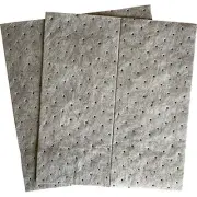 FyterTech ™ Streetfyter Sorbent Pads, Light Weight, 16" x 18", Gray, 200/Pkg