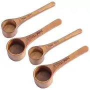Wooden Coffee Scoop Wooden Measuring Spoons, 5.5 Inch Measuring Scoop Wooden ...