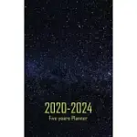 2020-2024 FIVE YEARS PLANNER: FIVE YEARS 60 MONTHS CALENDAR MONTHLY PLANNER SCHEDULE AGENDA LOGBOOK: FIVE YEARS PLANNER FOR 2020 - 2024 INCLUDING JA
