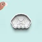Cute Vizsla Dog Cookie Fondant Cutter Embosser + Handle