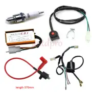 Wiring CDI Ignition Coil Spark Plug 50cc 70cc 110cc 125cc 140cc 150cc Pit Bike