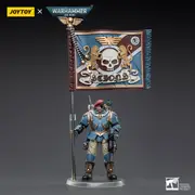 Warhammer Collectibles 1/18 Scale Astra Militarum 55th Kappic Eagles Banner Bearer