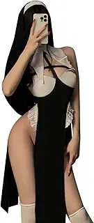 [JINZIJINYU] Sexy Bodysuits Lace Teddy Corset Sexy Lady Passion Maid Suit Passion No Need To Take Off Uniform Temptation Tights